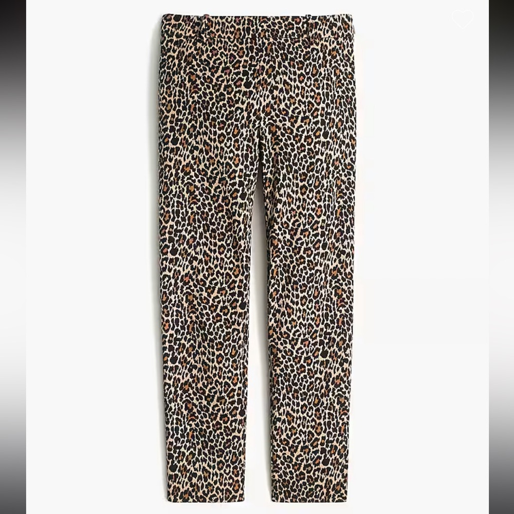 NWT J. Crew leopard-print Winnie pant
